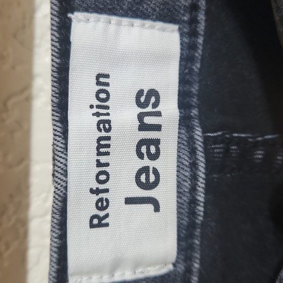 Reformation Harper High & Skinny Stretch Crop Denim Jeans in Avalon size 26 - Picture 5 of 11